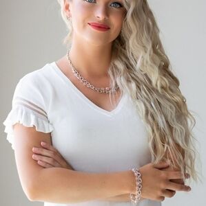 Block Party Princess Necklace and Bracelet Set